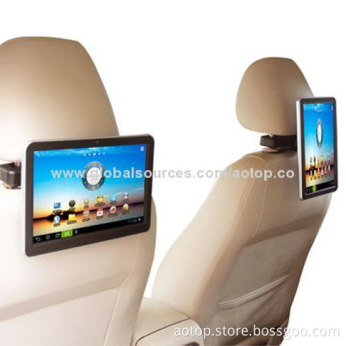 Private Mode Automotive 10.1-inch Back Seat Monitors, Wi-Fi/3G Function/FM Transmitter/USB/Speaker